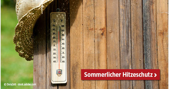 Sommerlicher Hitzeschutz