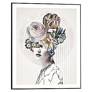 Reinders Bild Slim Frame Black (Graphic Female, B x H: 40 x 50 cm)