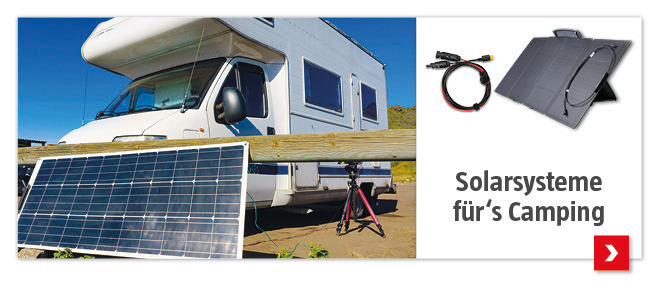 Solarsystem fürs Camping