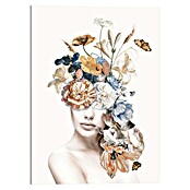 Reinders Leinwandbild Giclee on Canvas (Floral Lady, B x H: 50 x 70 cm) | BAUHAUS