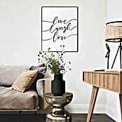 Reinders Bild Slim Frame Black (Live Laugh Love, B x H: 40 x 50 cm) | BAUHAUS