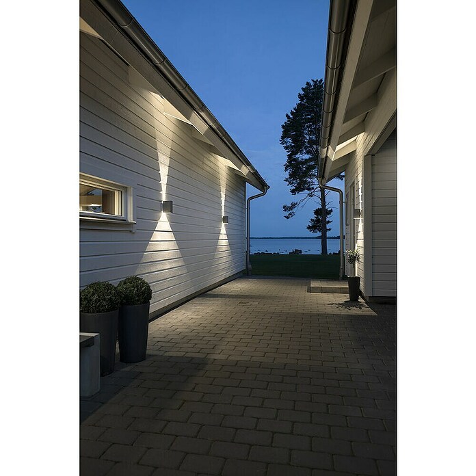 Konstsmide Wandlamp voor buiten Cremona (IP54, Antraciet) | BAUHAUS