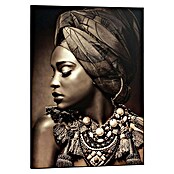 Reinders Bild Slim Frame Black (African Beauty, B x H: 50 x 70 cm) | BAUHAUS