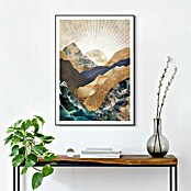 Reinders Bild Slim Frame Black (Autumn Mountains, B x H: 50 x 70 cm) | BAUHAUS