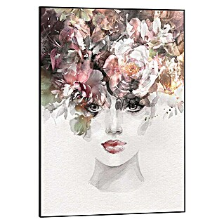 Reinders Bild Slim Frame Black (Aquarel Beauty, B x H: 50 x 70 cm)