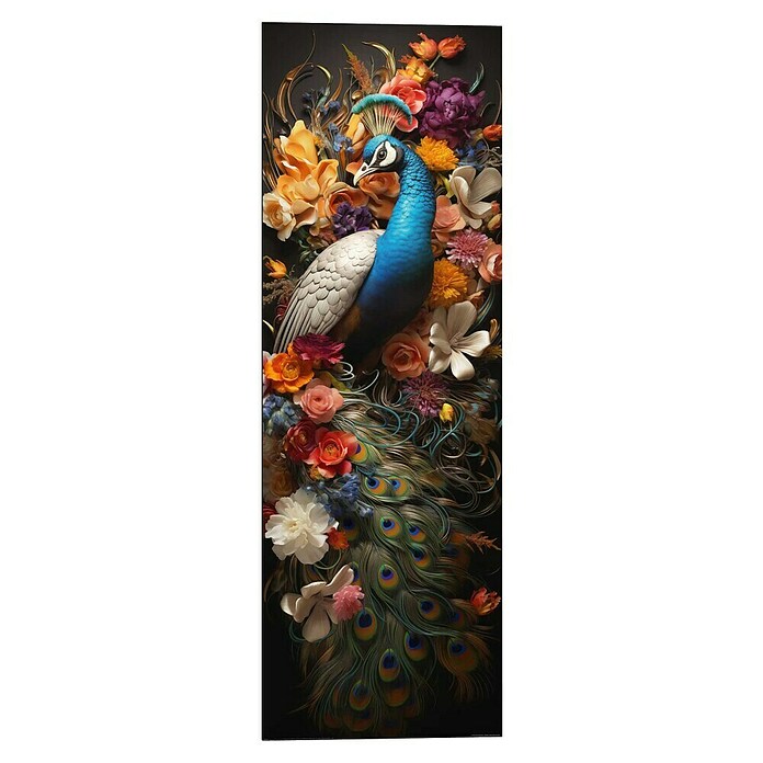 Reinders Decopanel (Colourful Peacock, B x H: 30 x 90 cm) | BAUHAUS