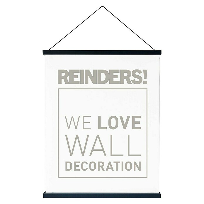 Reinders Posterschienen Click Frame (Schwarz, 41 cm) | BAUHAUS