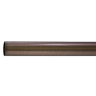 Gardinenstange (Bronze, Länge: 160 cm, Durchmesser: 25 mm)