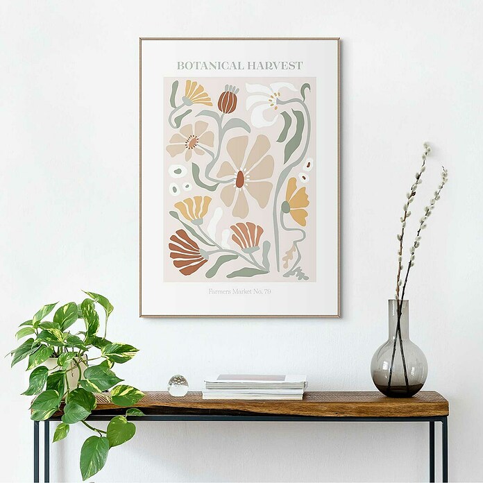 Reinders Bild Slim Frame Wood (Botanical Harvest, B x H: 50 x 70 cm) | BAUHAUS