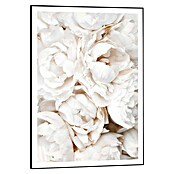 Reinders Bild Slim Frame Black (White Roses, B x H: 50 x 70 cm) | BAUHAUS