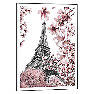 Reinders Bild Slim Frame Black (Spring in Paris, B x H: 50 x 70 cm)