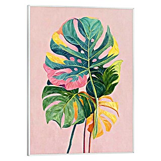 Reinders Bild Slim Frame White (Colourful Leafs, B x H: 30 x 40 cm)