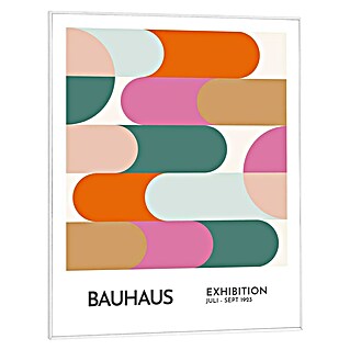 Reinders Bild Slim Frame White (Bauhaus Style, B x H: 40 x 50 cm)