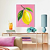 Reinders Bild Slim Frame White (Juicy Lemon, B x H: 40 x 50 cm) | BAUHAUS