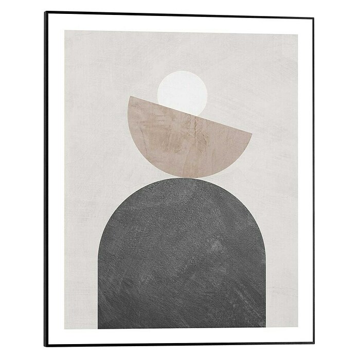 Reinders Bild Slim Frame Black (Balancing, B x H: 40 x 50 cm) | BAUHAUS