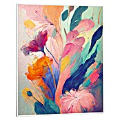 Reinders Bild Slim Frame White (Dreamy Flowers, B x H: 40 x 50 cm) | BAUHAUS