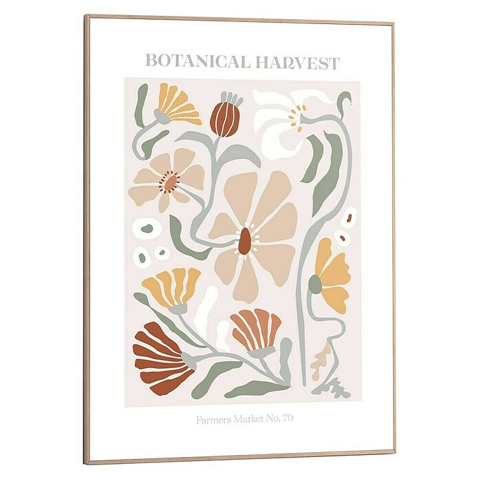 Reinders Bild Slim Frame Wood (Botanical Harvest, B x H: 50 x 70 cm) | BAUHAUS