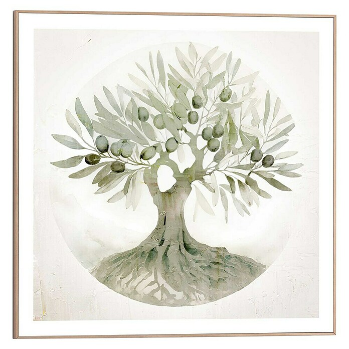 Reinders Bild Slim Frame Wood (Tree of Life, B x H: 50 x 50 cm) | BAUHAUS