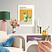 Reinders Bild Slim Frame White (Mojito, B x H: 30 x 40 cm) | BAUHAUS