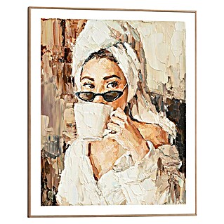 Reinders Bild Slim Frame Wood (Waking Up, B x H: 40 x 50 cm)