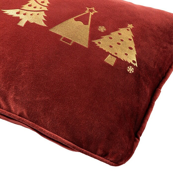 Kissen Baum (Merlot, 50 x 30 cm, 100 % Polyester) | BAUHAUS