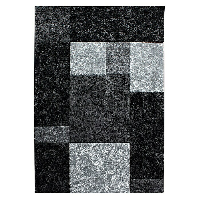 Kurzflorteppich Hawaii 1330 (Schwarz, 200 x 140 cm, 100 % Polypropylen) | BAUHAUS