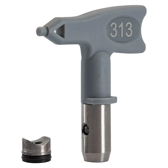 Boquilla de pulverización 313 - Específico para: Sistema de pulverización de pintura VIMPA850 - Boquilla de pulverización de pintura de precisión, tipo 313, para trabajos de pulverización profesionales. Ideal para superficies finas.