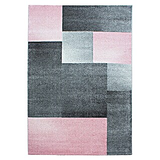 Kurzflorteppich Lucca (Pink, 200 x 140 cm, 100 % Polypropylen)