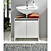 Basic Waschtischunterschrank Basic (28 x 60 x 55 cm, Weiß)