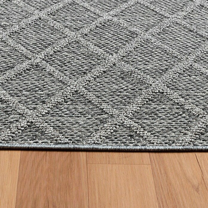 Outdoor-Teppich Patara V (Grau, 170 x 120 cm, 100 % Polypropylen) | BAUHAUS