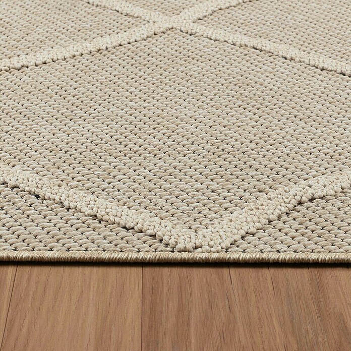 Outdoor-Teppich Patara VI (Beige, 200 x 140 cm, 100 % Polypropylen) | BAUHAUS