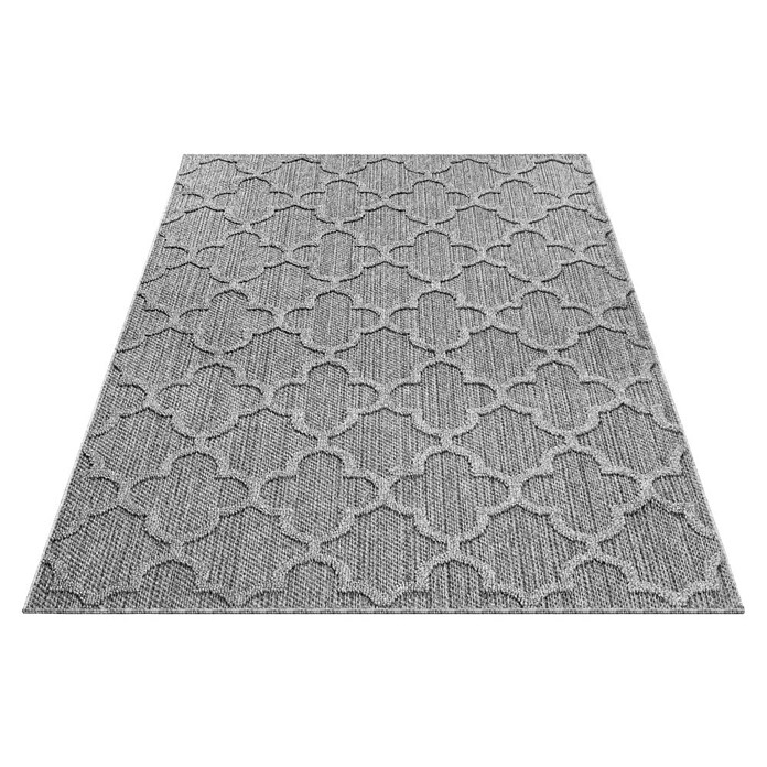 Outdoor-Teppich Patara IV (Grau, 170 x 120 cm, 100 % Polypropylen) | BAUHAUS