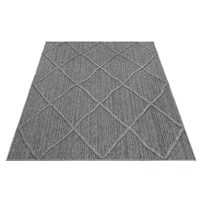 Outdoor-Teppich Patara VI (Grau, 230 x 160 cm, 100 % Polypropylen) | BAUHAUS