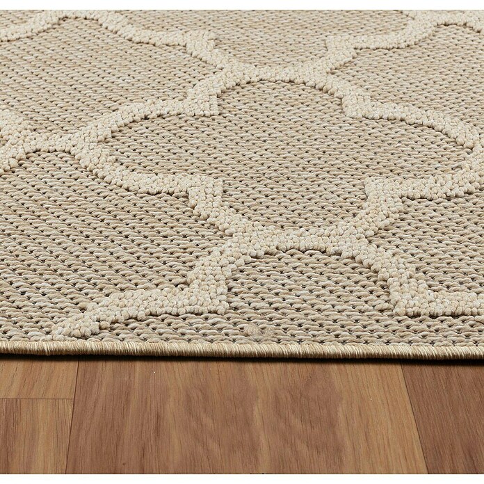 Outdoor-Teppich Patara IV (Beige, 230 x 160 cm, 100 % Polypropylen) | BAUHAUS