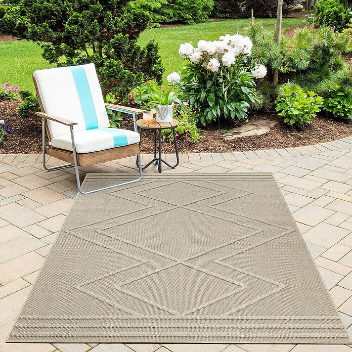 Outdoor-Teppich Patara I (Beige, 340 x 240 cm, 100 % Polypropylen) | BAUHAUS