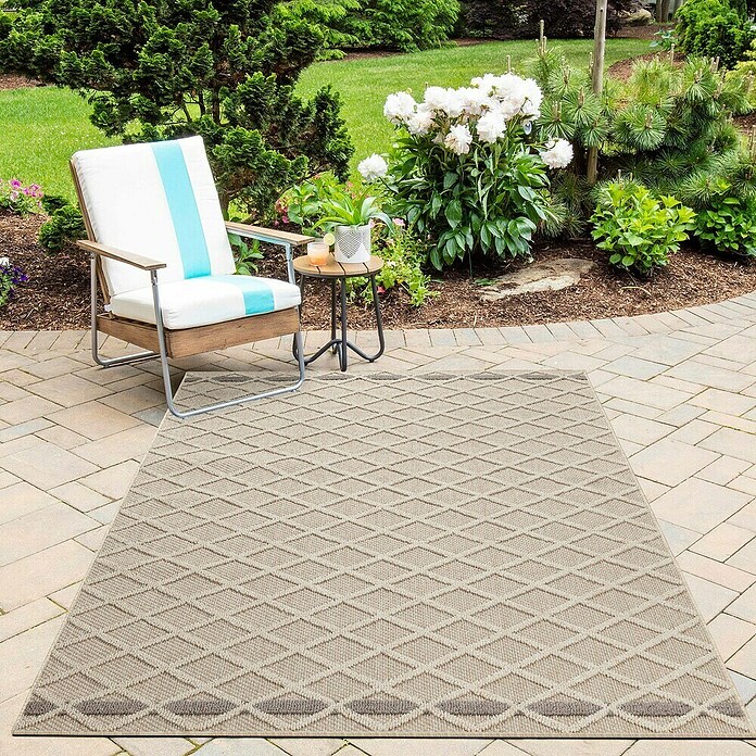 Outdoor-Teppich Patara V (Beige, 340 x 240 cm, 100 % Polypropylen) | BAUHAUS