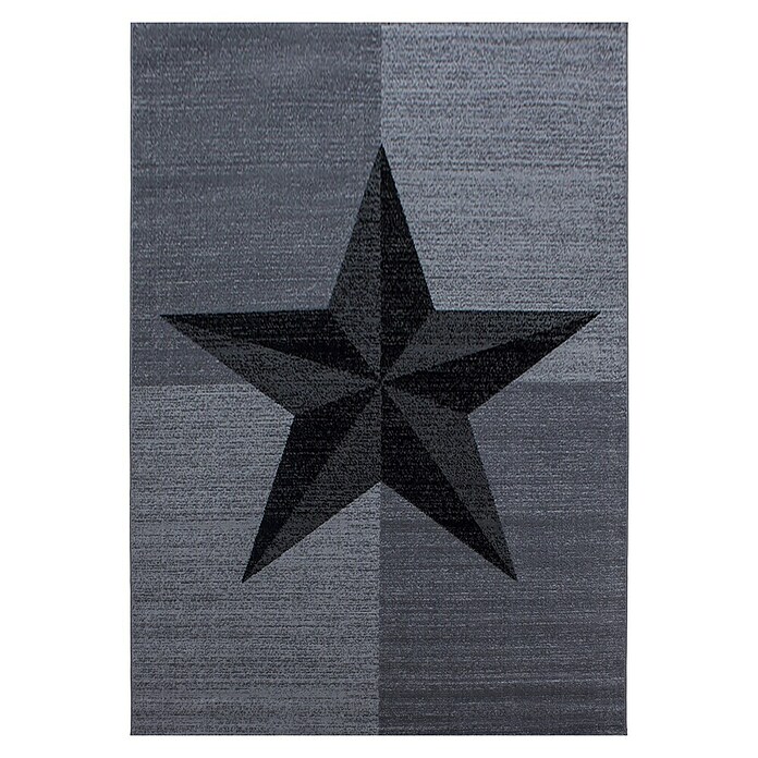 Kurzflorteppich Plus 8002 (Grau, 200 x 140 cm, 100 % Polypropylen) | BAUHAUS