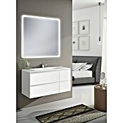 Mueble de lavabo Sheyla (L x An x Al: 45 x 80 x 50 cm, Blanco brillante)