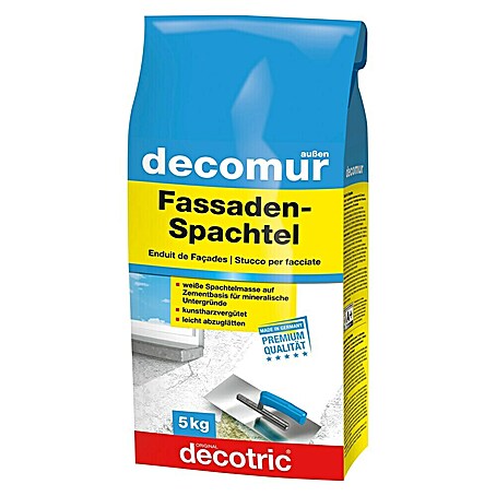 Decotric Fassaden-Spachtel decomur (5 kg)