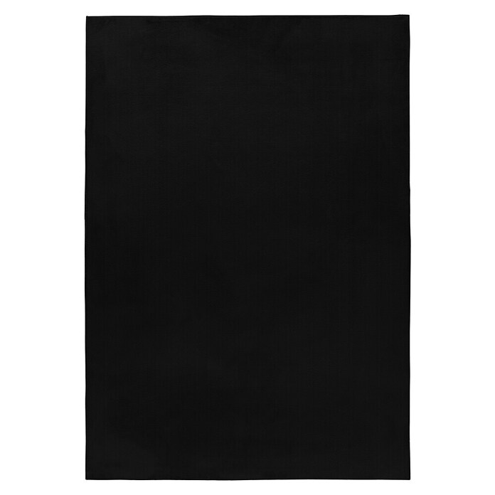 Hochflorteppich Pouffy (Schwarz, 250 x 80 cm, 100 % Polyester) | BAUHAUS