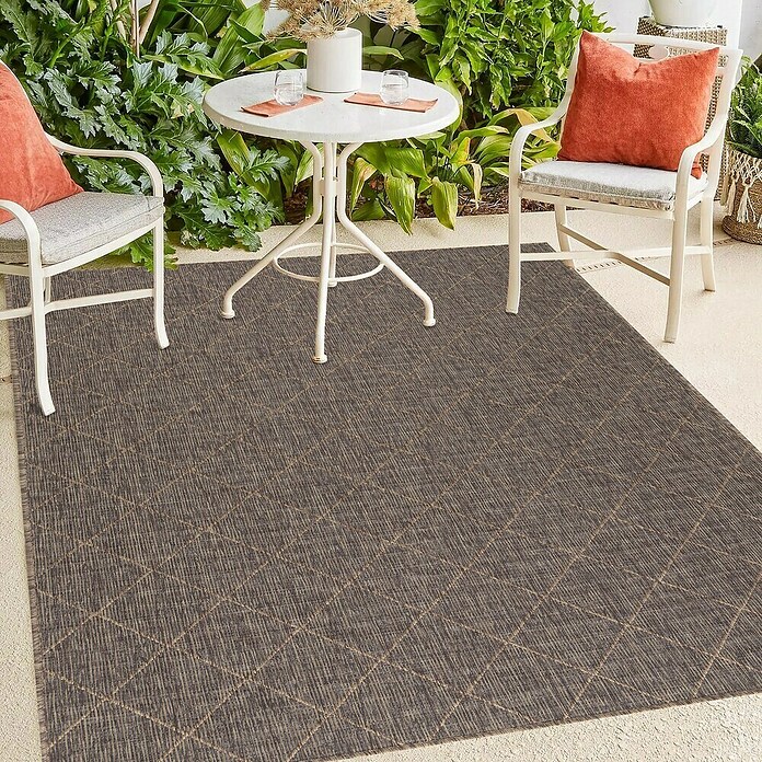 Outdoor-Teppich Zagora II (Kupfer, 370 x 280 cm, 100 % Polypropylen) | BAUHAUS