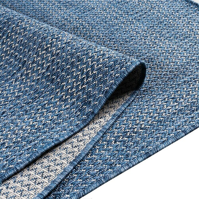 Outdoor-Teppich Zagora IV (Blau, 340 x 240 cm, 100 % Polypropylen) | BAUHAUS