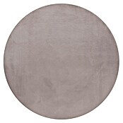 Hochflorteppich Pouffy (Beige, Durchmesser: 120 cm, 100 % Polyester) | BAUHAUS