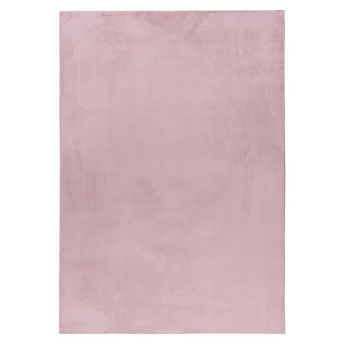 Hochflorteppich Pouffy (Rosa, 110 x 60 cm, 100 % Polyester) | BAUHAUS