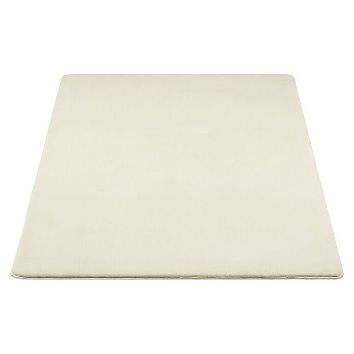 Kurzflorteppich Luxy (Creme, 230 x 160 cm, 100 % Polyester) | BAUHAUS