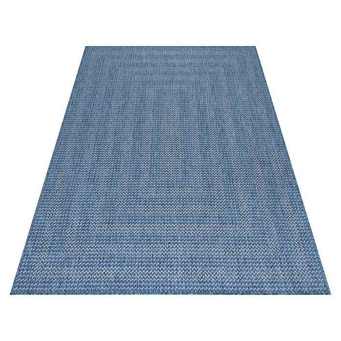 Outdoor-Teppich Zagora IV (Blau, 340 x 240 cm, 100 % Polypropylen) | BAUHAUS