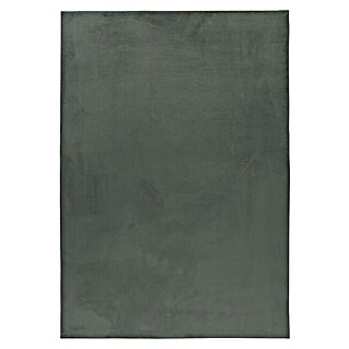 Hochflorteppich Pouffy (Grün, 200 x 140 cm, 100 % Polyester)