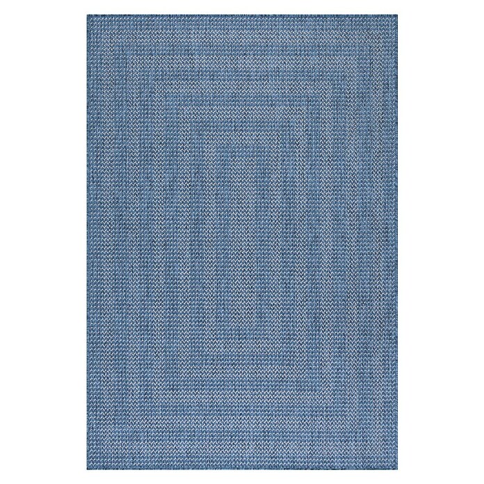 Outdoor-Teppich Zagora IV (Blau, 250 x 80 cm, 100 % Polypropylen) | BAUHAUS