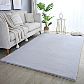 Hochflorteppich Pouffy (Silber, 200 x 140 cm, 100 % Polyester) | BAUHAUS