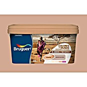 Bruguer Colores del Mundo Pintura para paredes Kenia marrón natural (4 l, Mate)